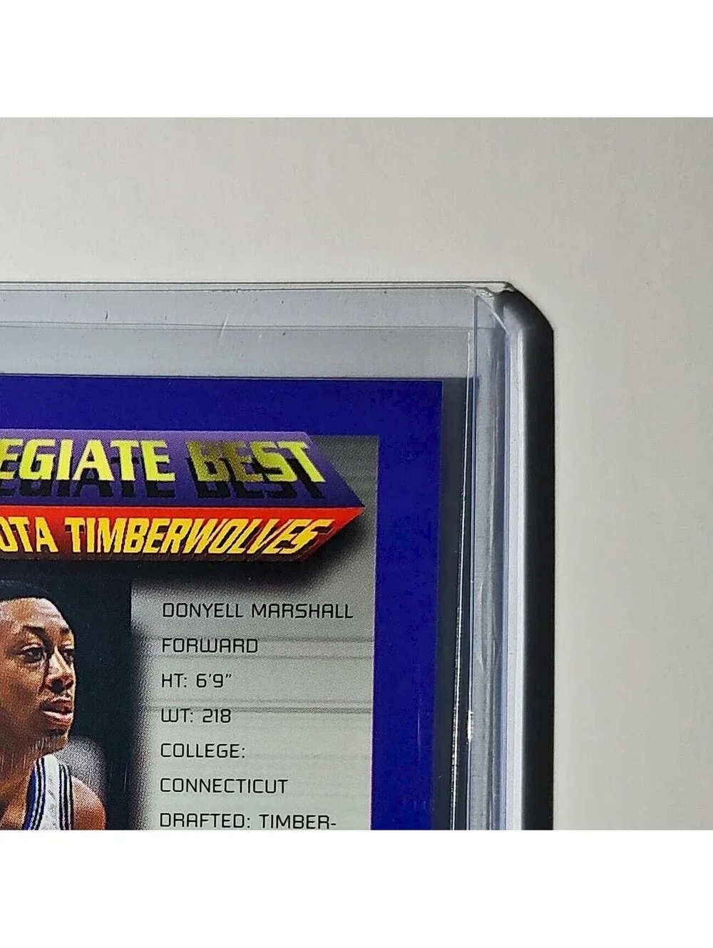 Donyell Marshall 1994-95 Topps Finest #231 Collegiate Best